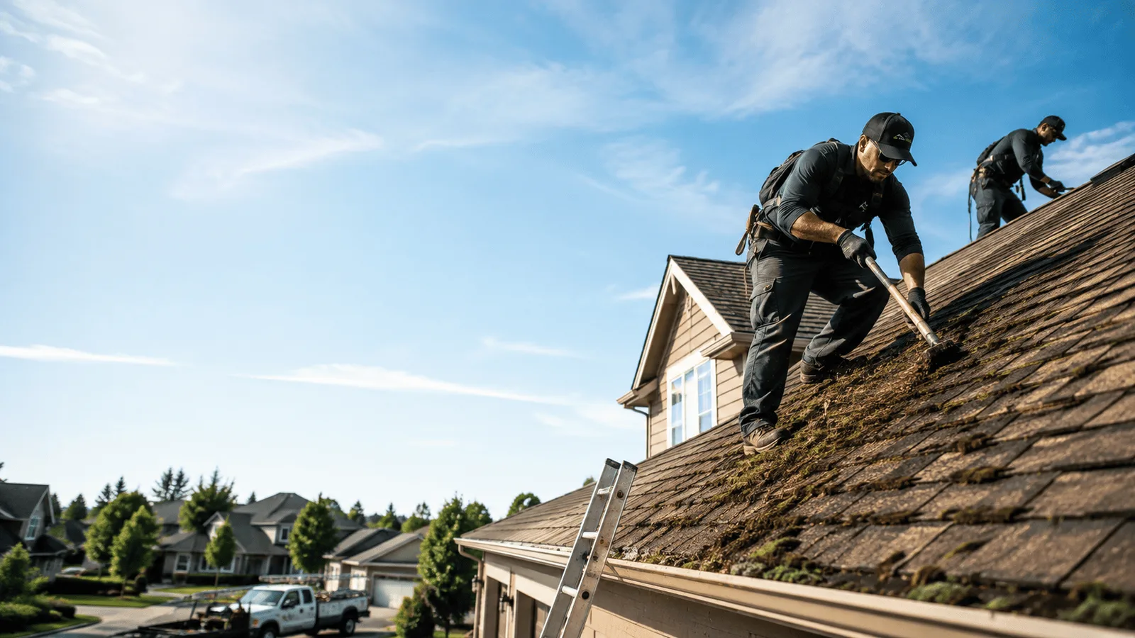 Roof Moss Removal in Prince George, VA near me
